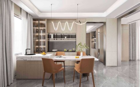Minimalist Custom Kitchen Cabinets: Clean Design, Maximum Functionality